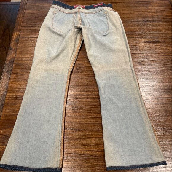Lucky Brand Women's Sz 12/31 Ankle Sofia Boot Jean 30"L Mid-Rise Stretch Bootcut - Picture 6 of 15